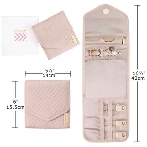 BAGSMART Travel Jewelry Organizer Case